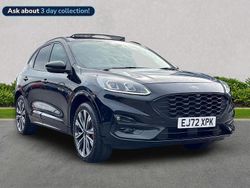 Black Used 2022 Ford Kuga ST-Line X SUV | £21,399 (Fair price)