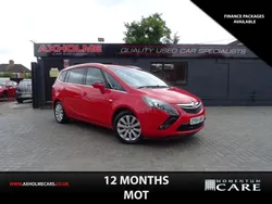 Red Used 2014 Vauxhall Zafira MPV | £3,795 (Good price)