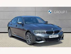 Grey Used 2021 BMW 330e M Sport Sedan | £20,231 (Good price)