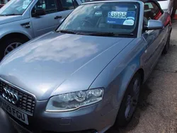Silver Used 2009 Audi A4 Cabriolet S-Line Cabriolet | £3,995