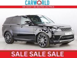 Black Used 2021 Land Rover Range Rover Sport HSE SUV | £38,990 (Super price)