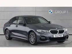 Grey Used 2021 BMW 330e M Sport Sedan | £23,990 (Fair price)
