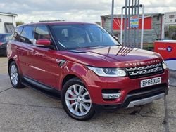Red Used 2016 Land Rover Range Rover Sport HSE SUV | £17,995 (Good price)