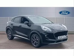 Black Used 2024 Ford Puma Titanium SUV | £16,065 (Fair price)