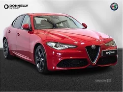 Red Used 2020 Alfa Romeo Giulia Veloce Sedan | £19,995 (Good price)