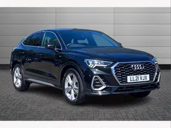 Black Used 2021 Audi Q3 S-Line SUV | £23,295 (Fair price)