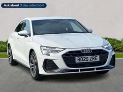 White New 2025 Audi A3 S-Line Sedan | £32,087 (Good price)