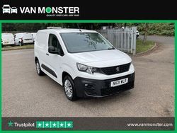 White Used 2021 Peugeot Partner Van | £7,998 (Fair price)
