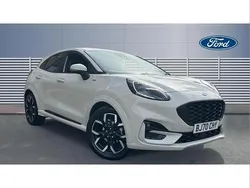 White Used 2020 Ford Puma Gen-E ST-Line X SUV | £15,500