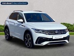 White Used 2023 VW Tiguan R-line SUV | £26,999 (Good price)