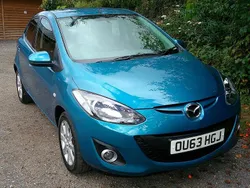 Blue Used 2013 Mazda 2 Hatchback | £7,495 (A bit pricey)