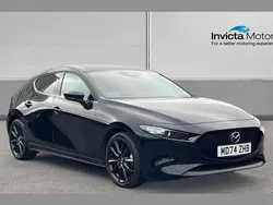Black Used 2025 Mazda 3 Homura-Line Hatchback | £19,950