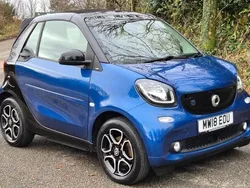 Black Used 2018 Smart ForTwo Electric Drive Premium Cabriolet | £9,495 (Fair price)