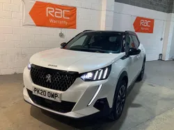 White Used 2020 Peugeot 2008 GT-line SUV | £13,495 (A bit pricey)