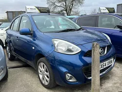 Blue Used 2014 Nissan Micra Acenta Hatchback | £3,489 (Fair price)