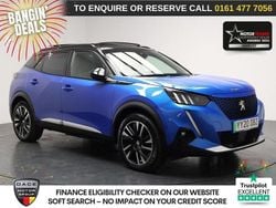 Blue Used 2020 Peugeot e-2008 GT-line SUV | £10,480 (Fair price)