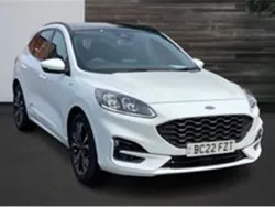 White Used 2022 Ford Kuga ST-Line X SUV | £20,836 (Fair price)