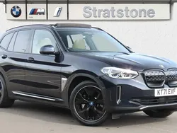 Black Used 2021 BMW iX3 Comfort Edition SUV | £28,491 (Good price)