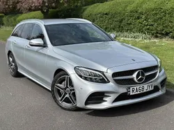 Silver Used 2019 Mercedes C200 AMG line Estate | £10,490 (Good price)