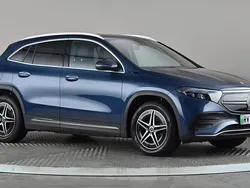 Blue Used 2022 Mercedes EQA250+ AMG line SUV | £22,298 (Fair price)