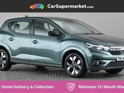 Green Used 2024 Dacia Sandero Journey Hatchback | £13,897 (Good price)