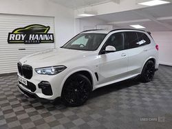 White Used 2021 BMW X5 M Sport SUV | £42,450 (Super price)