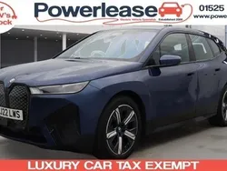 Blue Used 2022 BMW iX M Sport SUV | £39,989 (Super price)
