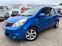 Blue Used 2009 Nissan Note Tekna MPV | £4,999 (Expensive)
