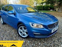 Blue Used 2016 Volvo V60 SE Estate | £8,995 (Fair price)