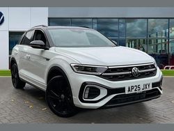 White New 2025 VW T-Roc Black Edition SUV | £31,730 (A bit pricey)