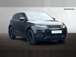 Santorini black New 2025 Land Rover Range Rover evoque SE Dynamic Hatchback | £60,990