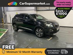 Black Used 2020 Peugeot 3008 Premium Hatchback | £13,997 (Good price)