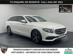 White Used 2019 Mercedes E220 SE Estate | £13,970 (Super price)