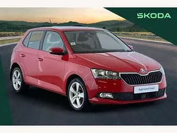 Red Used 2019 Skoda Fabia SE L Hatchback | £9,890 (Fair price)