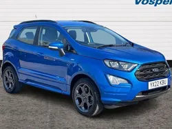 Blue Used 2022 Ford Ecosport ST-Line SUV | £14,300 (Fair price)