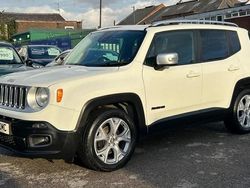 White Used 2016 Jeep Renegade Limited SUV | £6,295 (Fair price)