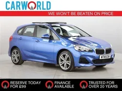 Blue Used 2018 BMW 225 M Sport MPV | £9,990 (Good price)