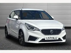 Arctic white Used 2021 MG MG3 Exclusive Hatchback | £9,990 (Fair price)