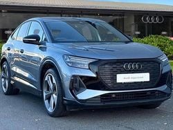Blue Used 2025 Audi Q4 Sportback e-tron Black Edition SUV | £35,950 (Super price)