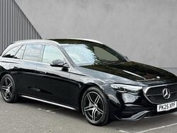 Obsidian black metallic Used 2025 Mercedes E220 AMG Line Premium Estate | £54,480