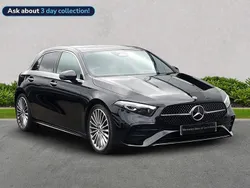 Black Used 2024 Mercedes A180 AMG Line Premium Plus Hatchback | £27,212