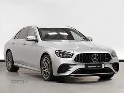 Silver Used 2022 Mercedes E53 AMG Premium Sedan | £40,995 (Good price)
