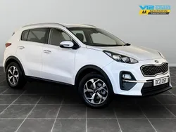 White Used 2021 Kia Sportage 2 SUV | £15,995 (Good price)