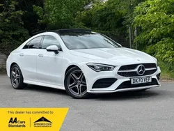 White Used 2020 Mercedes CLA180 AMG Line Premium Plus Sedan | £22,290 (Fair price)