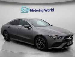 Grey Used 2022 Mercedes CLA180 AMG line Sedan | £23,000 (Good price)