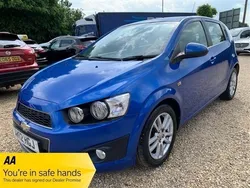 Blue Used 2012 Chevrolet Aveo LTZ Hatchback | £2,795