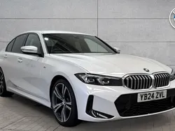 White Used 2024 BMW 320 M Sport | £30,000 (Fair price)