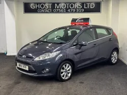Grey Used 2011 Ford Fiesta Zetec Hatchback | £2,750 (Good price)