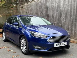 Blue Used 2017 Ford Focus Zetec Hatchback | £2,999