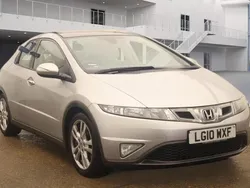 Silver Used 2010 Honda Civic ES Hatchback | £3,590 (Fair price)